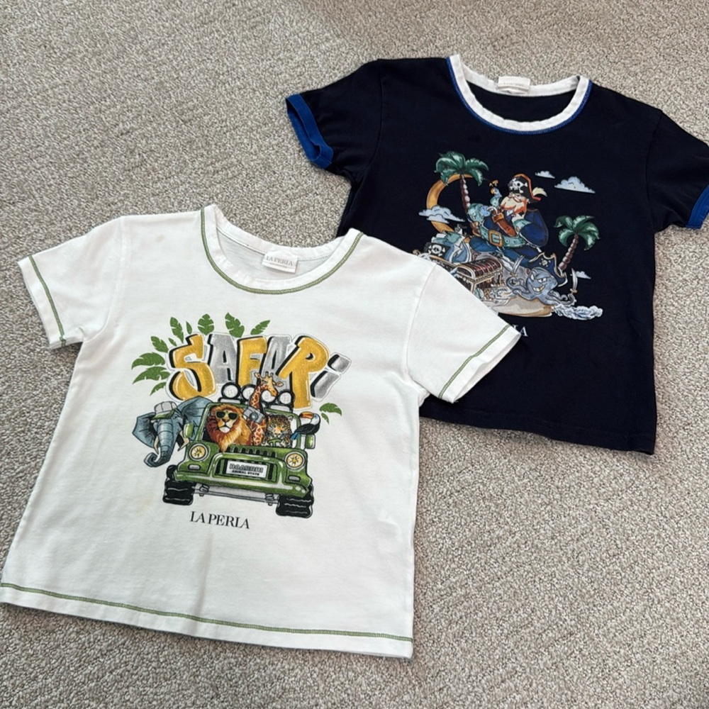 La Perla kids t-shirts (2) 4T